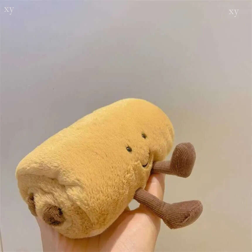 2026 Jellys Cat Simulation Fried Dough Stick Cookie Bread Creative Snack Toast Croissant Plush Toy Home Decor Small Ornament online