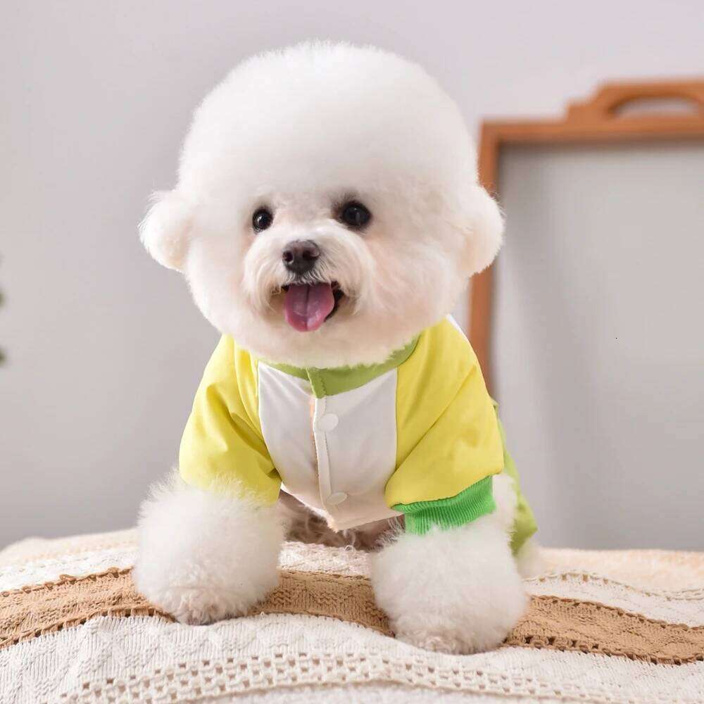 Windproof Dog Down Jacket Winter Warm Pet Overalls For Small Medium Size Animal Puppy Snow Suit S 4XL Green Yorkshire Clothing XJ251225