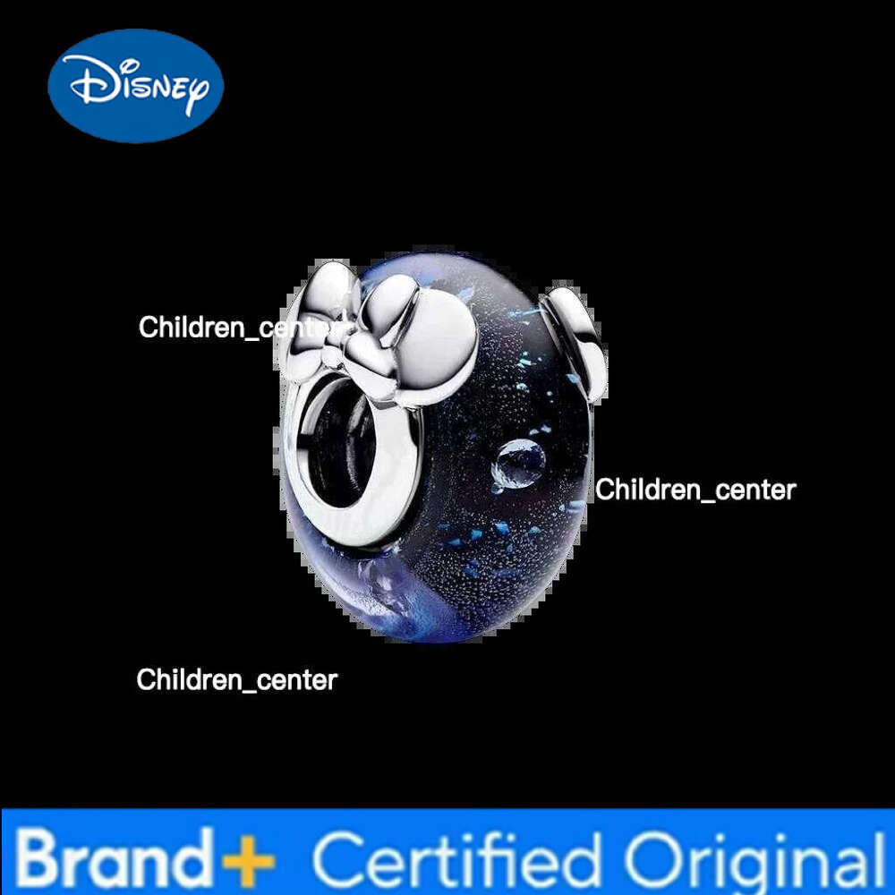 Disney New Minnie And Mickey Charm Dangle Fit Original Snake Bracelet Necklace Beads For Diy Jewelry Women Gift H260108