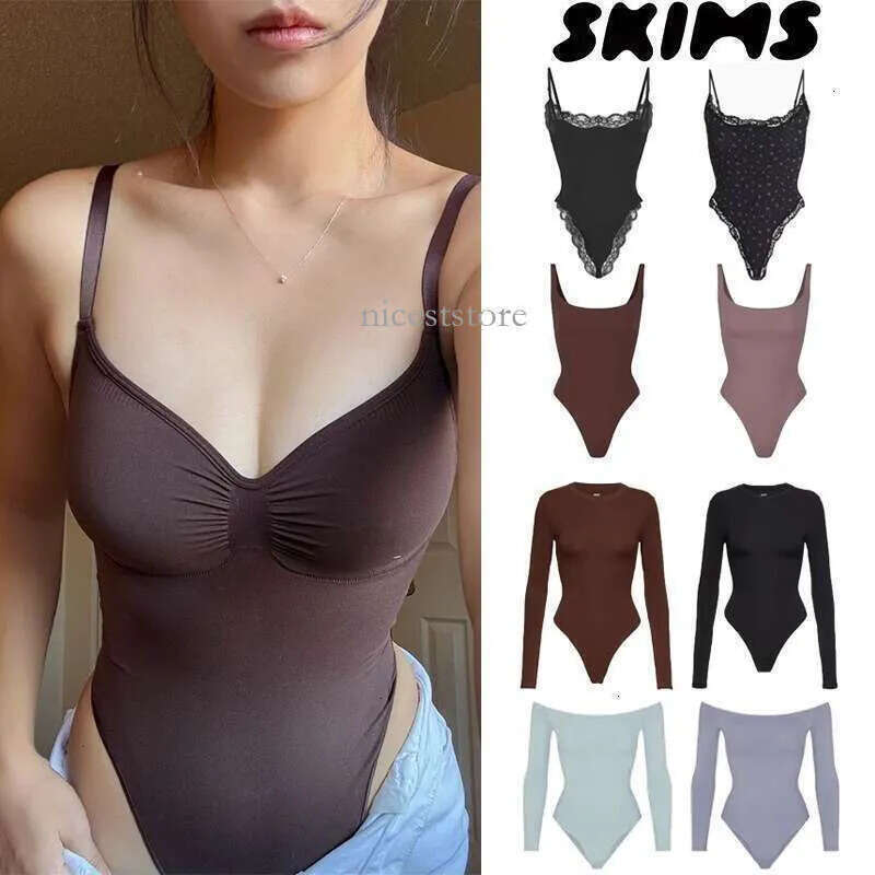 7A Top Skimss Set Designer Sexy Lace Shapewear Gym Sharks Lounge Vuori Women Skims Workout Bodysuit Underwear Sets