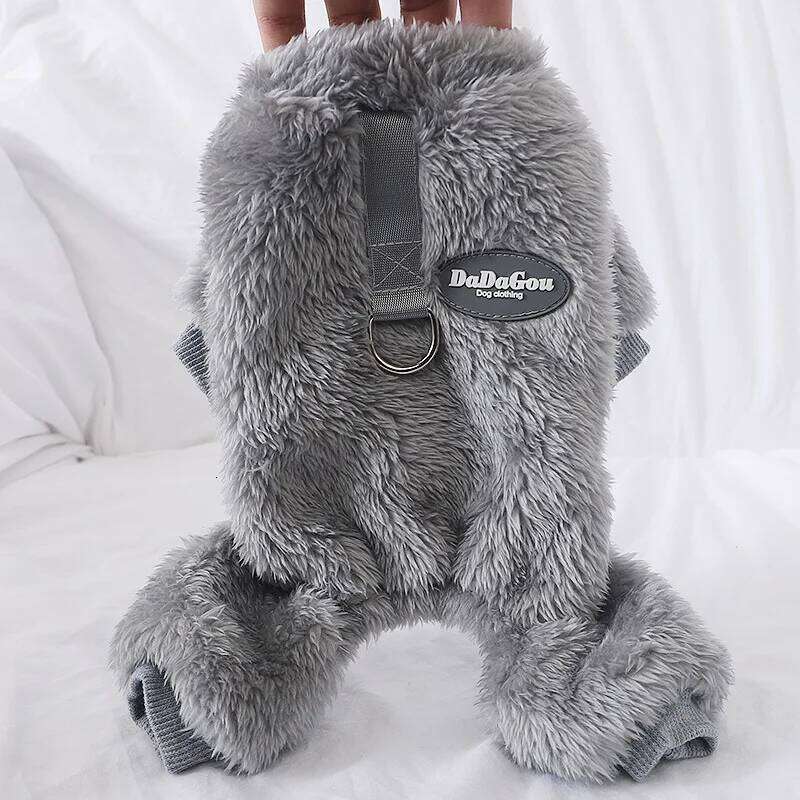 Dog Sweaters Small Dogs Winter Pet Clothes Boy Girl Fleece Puppy Pajamas Doggie Outfits for Chihuahua Yorkie Cat Apparel XJ251225