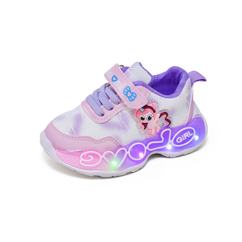 kids sneakers with lights casual flat board girls shoes lightweight footwear young baby toddler shoes size 2230