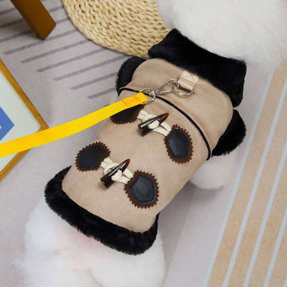 Autumn Winter Pet Clothes Fleece Warm Sweater French Bulldog Coat Puppy For Small Dogs Clothing Chihuahua Costumes Pug XJ251225