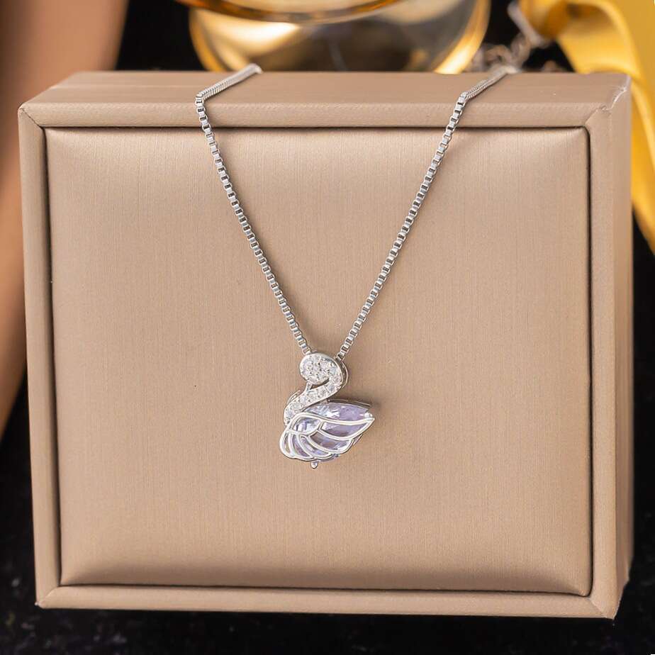 Jewellery Ring Designer Fine Jewellery High Quality Textured Full Zircon Sparkling Swan Cartoon Adjustable Band for Christmas Gift and Bridal Finger J