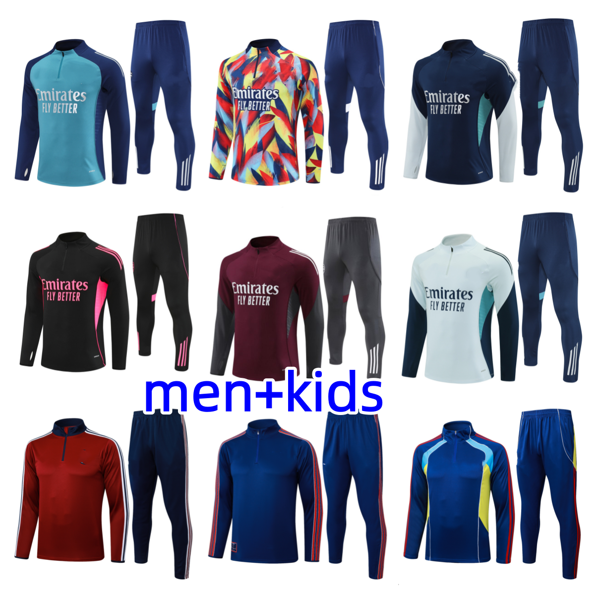 2026 27 arsen RASHFORD Uniteds tracksuit City Antony football kits training suit survetement chandal adult boys tracksuits jogging sets futbol