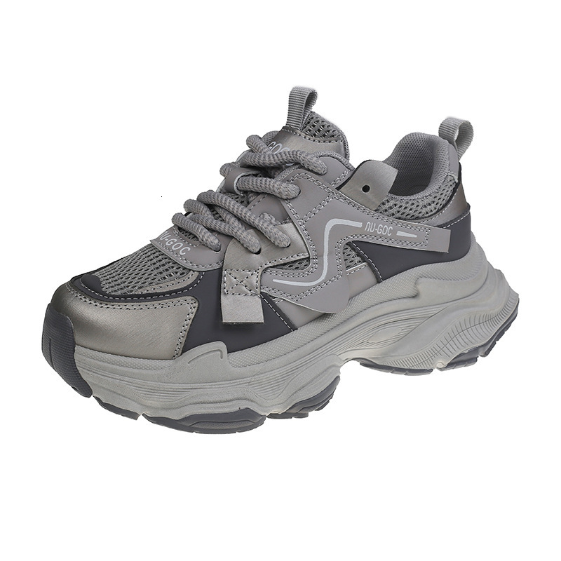 Ddmytiger Platform Dad Sneakers Women Ins Style Spring And Autumn New Fashion Versatile Mesh Breathable Sports Casual Shoes For Outdoor Shoes