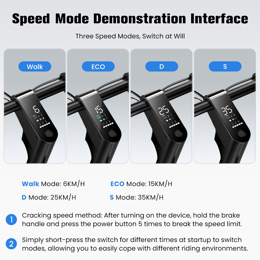 iScooter W6 10inch Electric Scooter 500W Adult E-Scooter 36V 10.5Ah 35km/h Speed Support APP 30km Range City Electric Scooters