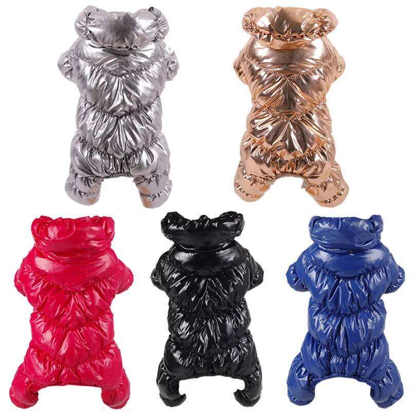 Winter Down Jacket Jumpsuit Dogs Warm Small Medium Dog Clothes for French Bulldog Overall Puppy Cat Clothing ubranka dla psa XJ251225