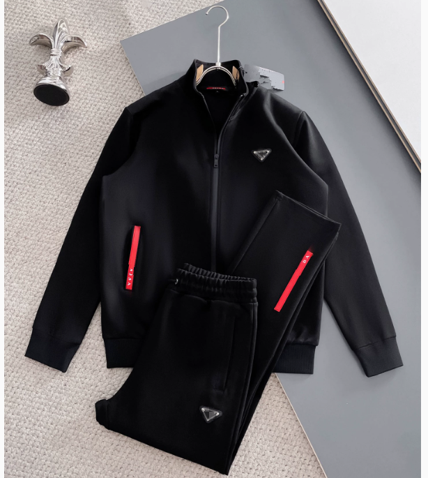 2026Mens triangle Tracksuits Designer Tracksuits golf Suit Letters High Street Loose Woman Sweatsuit running Sweatpants Sets Casual Sports Pants Jogger Clothing