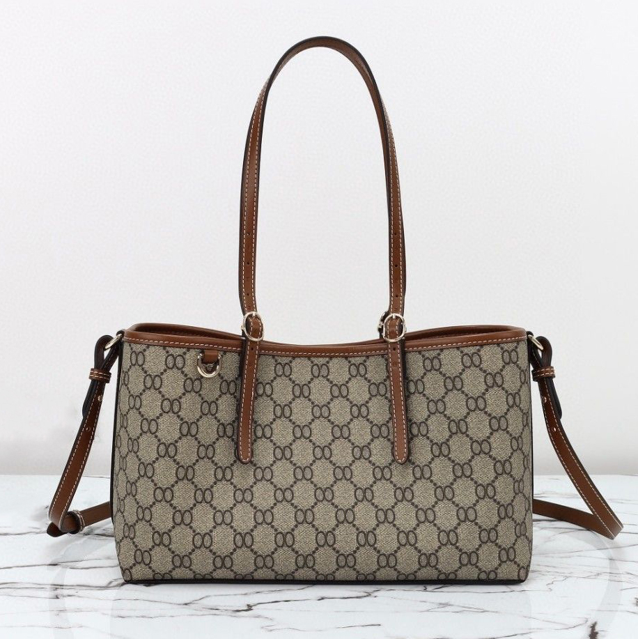 Tote Bag Designer Bag High Quality handbag Women's Tote Shopping Bag Luxury Beach Bag Vacation Travel Essential Classic Floral Leather Leisure Top Craftsmanship