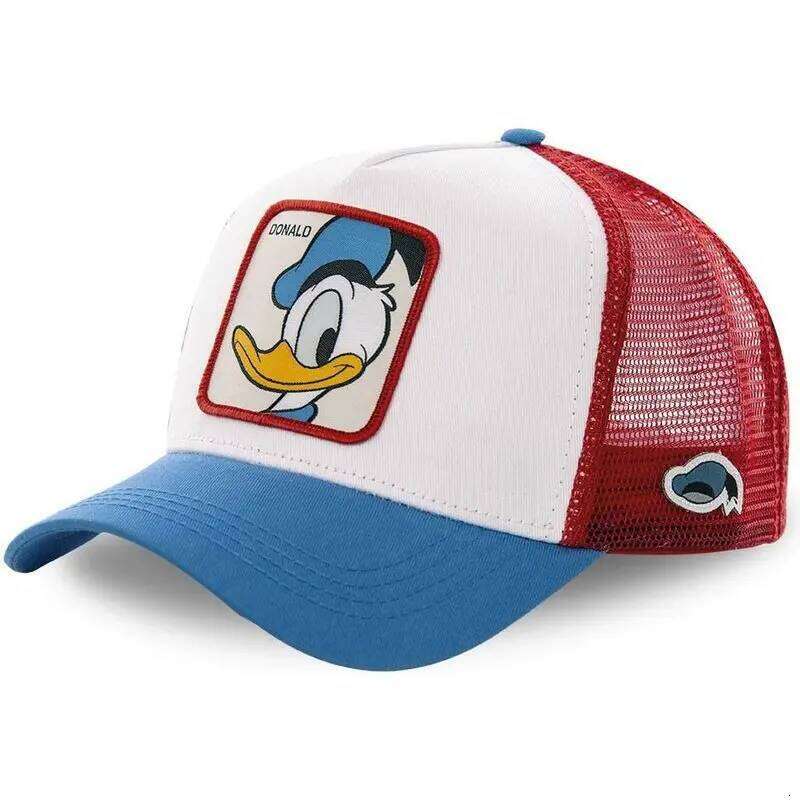 Disney Cartoon Disney Mickey Goofy Sun Protection Baseball Cap Kawaii Donald Duck Outdoor Visor Sports Adjustable Trucker Mesh Hat XJ260109