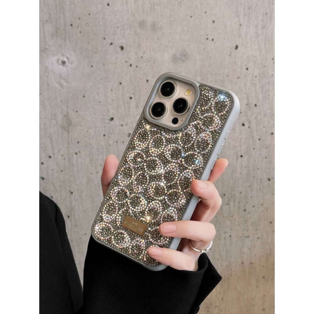 Phone case For iPhone Foreign Trade Exclusive Skin Feel Diamond Protective Case for iPhone 17 Pro Max Apple 16 Shockproof and Drop-resistant