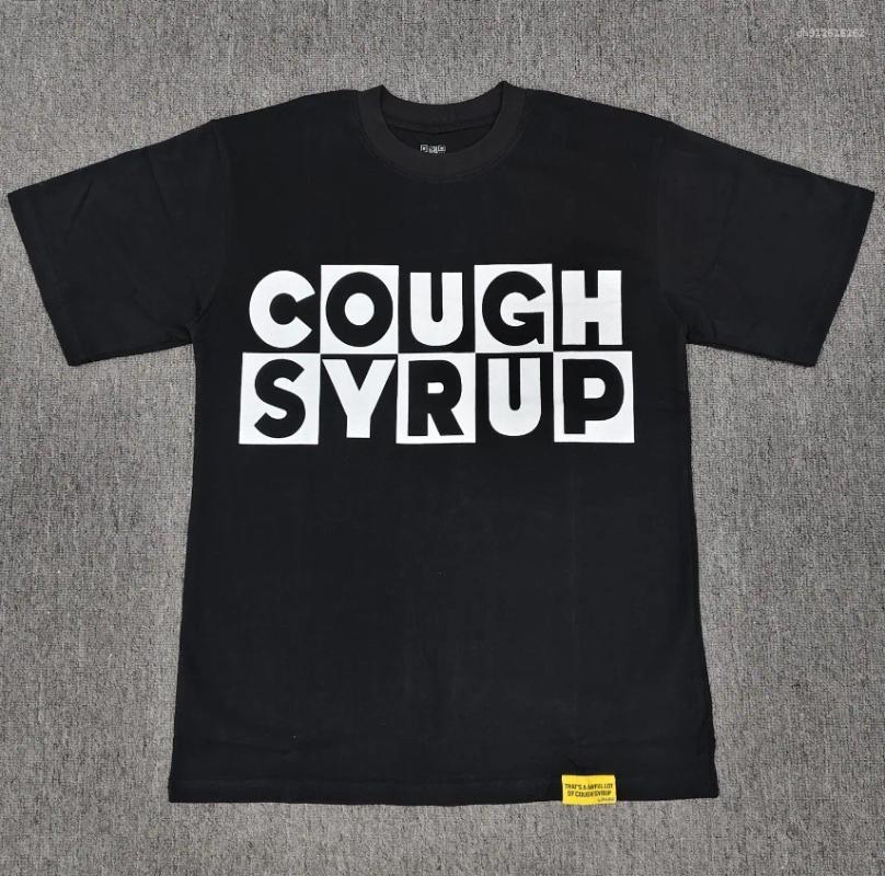 Men's T Shirts THAT'S A AWFUL LOT OF COUPH SYRUP European And American Style Fashion Brand Short Sleeved T-shirt