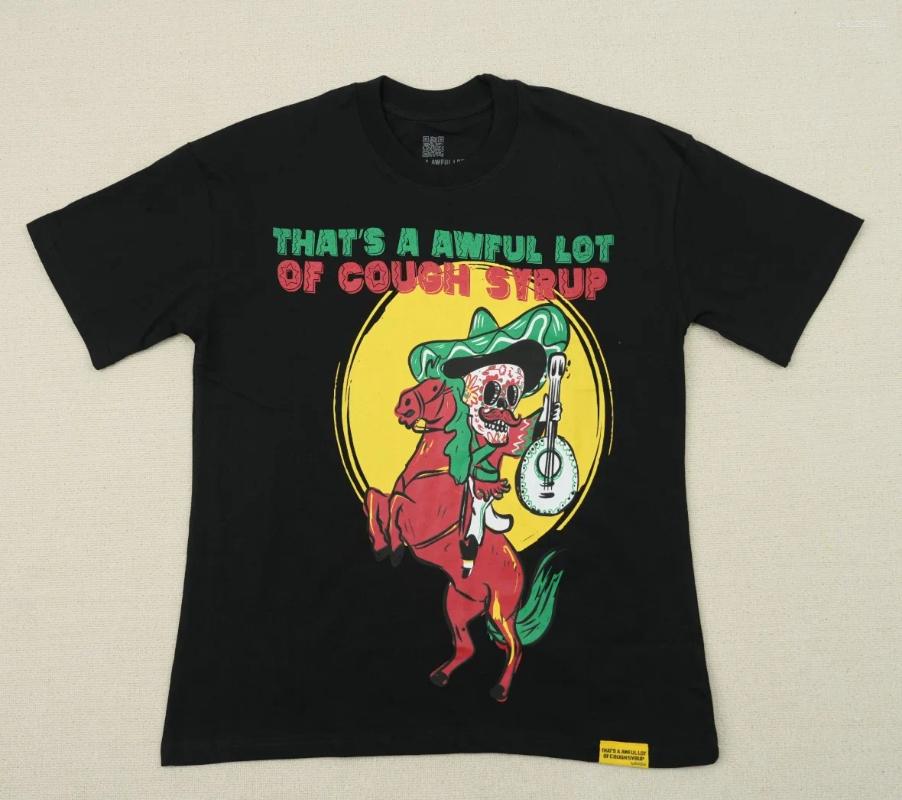 Men's T Shirts THAT'S A AWFUL LOT OF COUPH SYRUP European And American Style Fashion Brand Short Sleeved T-shirt