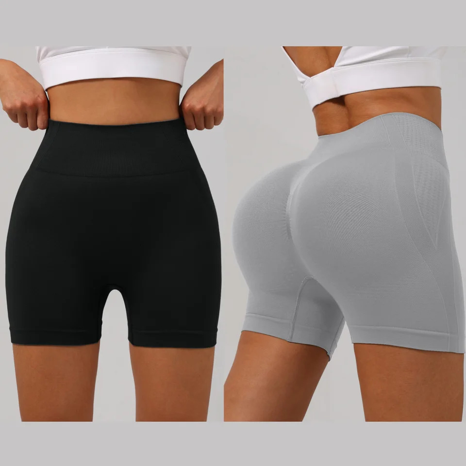 Women Yoga Shorts H… - image