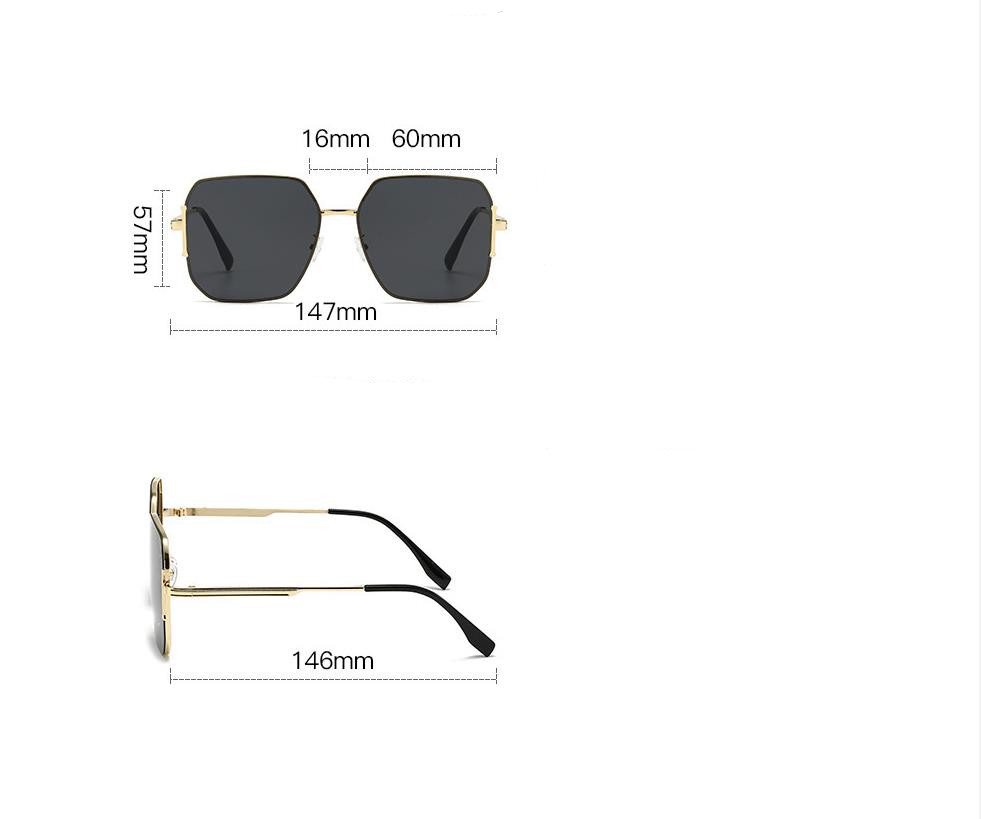 Designer Sunglasses For Women Men Sunglasses Polarized Sunglasses UV400 Fashion Classic Luxury Glasses Goggle Pilot Alloy Frame Glasses AL2317