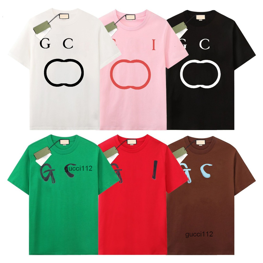 T Shirt Play Mens Design T Shirts Loose Casual Tshirt 100 Pure Cotton 0g Thick Tshirts guccishirts gucciis guccis gg 5124