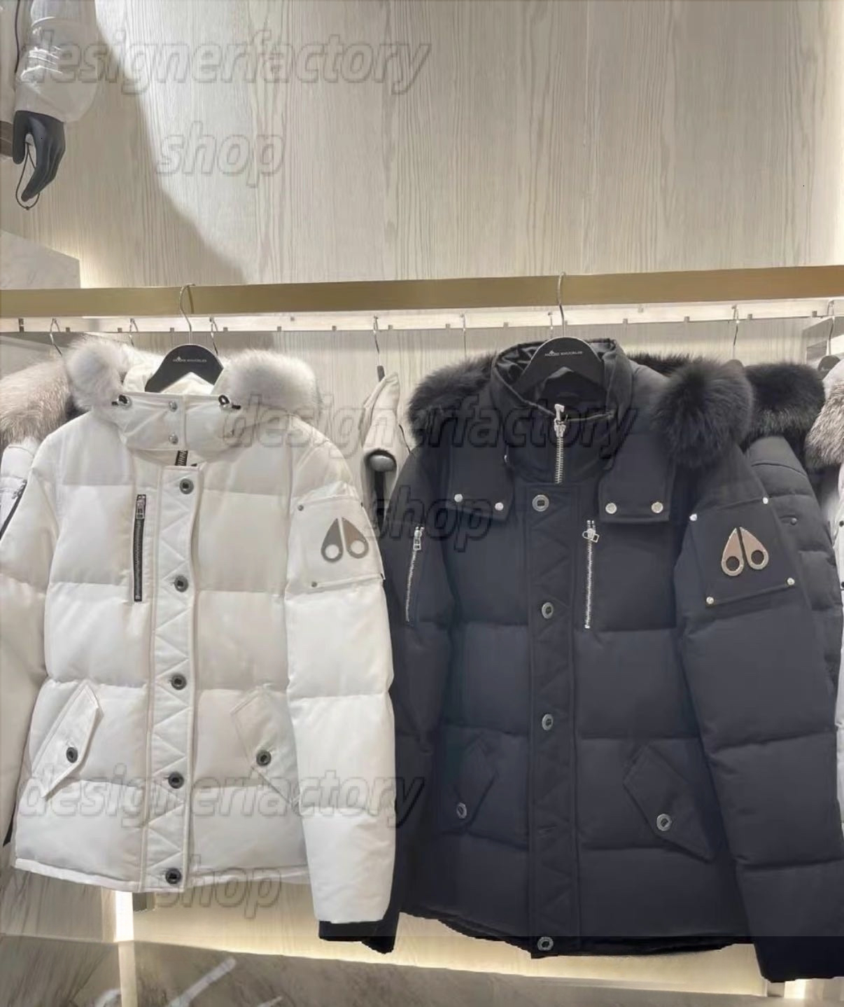 2025 Moosely Knukles Jacket Men Moosely Knucklecoat Down Jackets Mens Womens Designer Parkas Outwear Coats Duck Winter Moosely Knuckless Coat Men Puffer Jacket N2