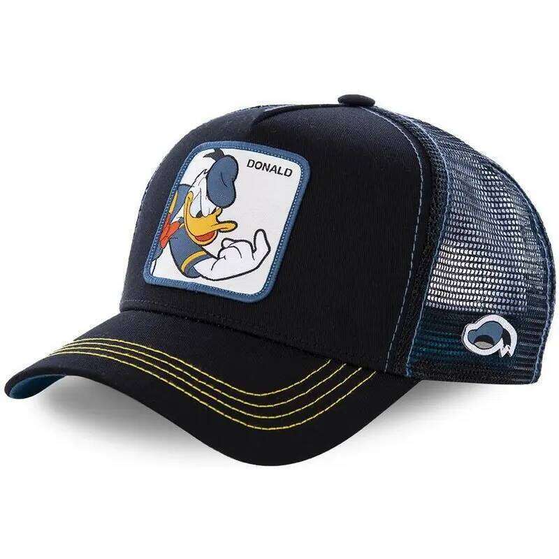 Disney Cartoon Disney Mickey Goofy Sun Protection Baseball Cap Kawaii Donald Duck Outdoor Visor Sports Adjustable Trucker Mesh Hat XJ260109