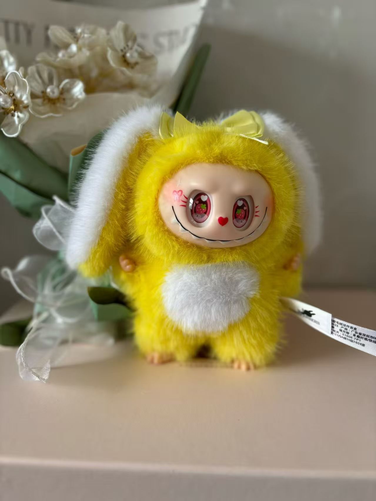 Labubu Bunny Doll Gen 6 Gen 3 Macaron Series, Surprise Blind Box Kiwi Color Version 6.0 QIAOWANTONG