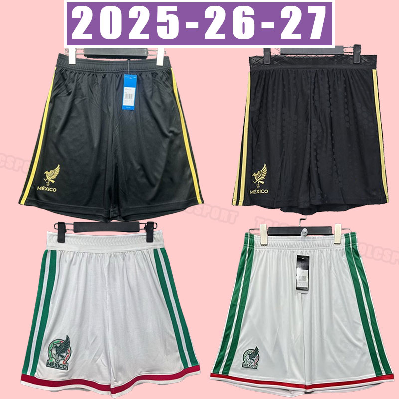 25 26 27 Mexico soccer shorts H.LOZANO CHICHARITO RAUL LOZANO WORLD CUP G DOS SANTOS Camisetas de futbol football pants home away player version 2026 2027