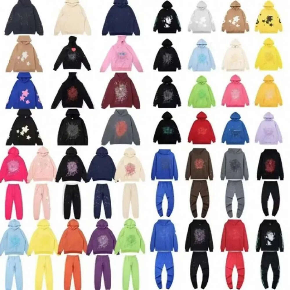 Spiderhoodie Luxury Fashion Trands Young Thug Style Sweartpant Men Women Sp5defs Tracksuit Sweatshirt Trend Designer Sweatshirts Pullovers Hoodie Pullover