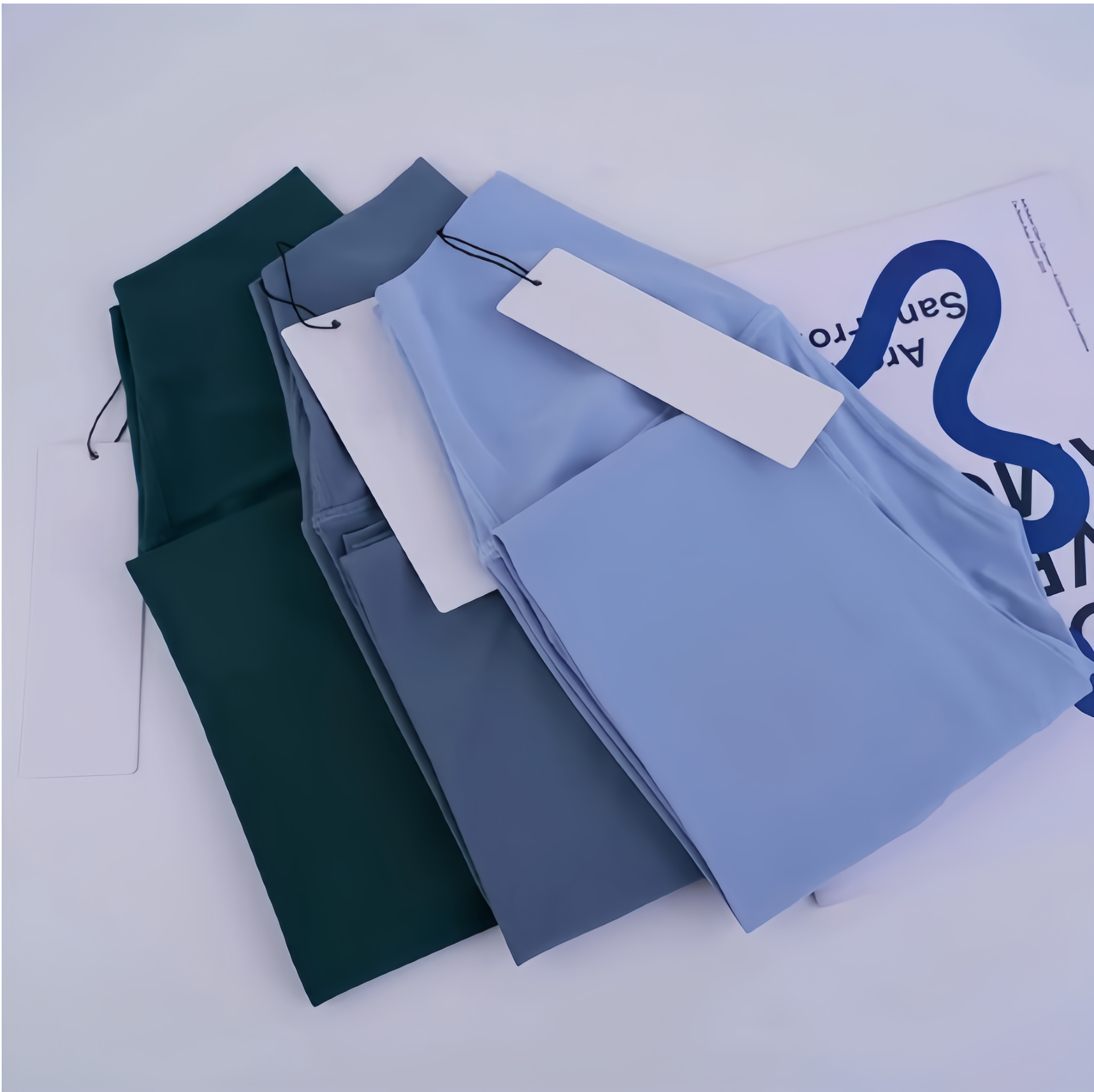 2025 High-waisted Tummy Control Yoga Pants - Women's Anti-sheer Leggings, 4-way Stretch Non-sheer Running and Sports Tights. Free Shipping on All Orders.