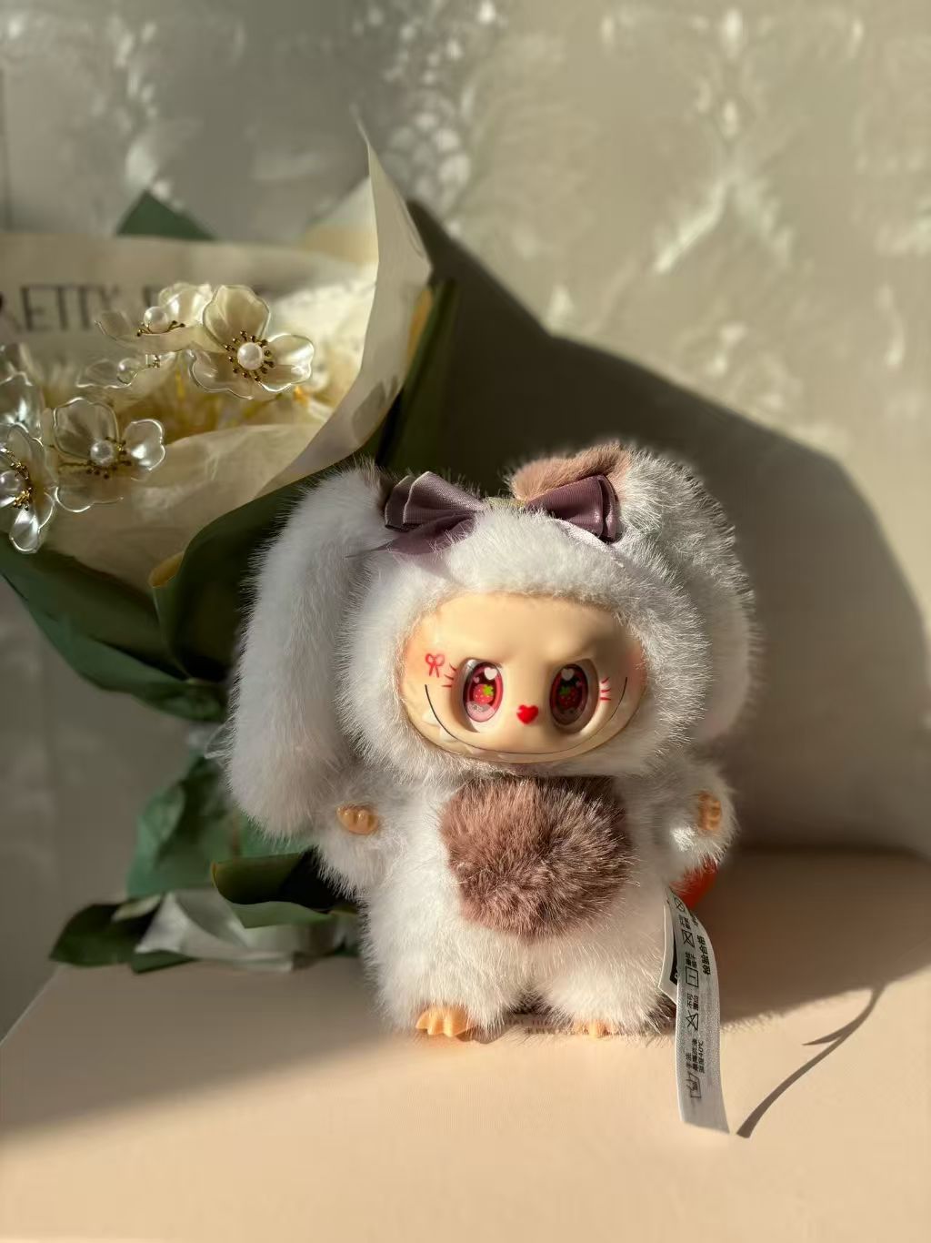 Labubu Bunny Doll Gen 6 Gen 3 Macaron Series, Surprise Blind Box Kiwi Color Version 6.0 QIAOWANTONG