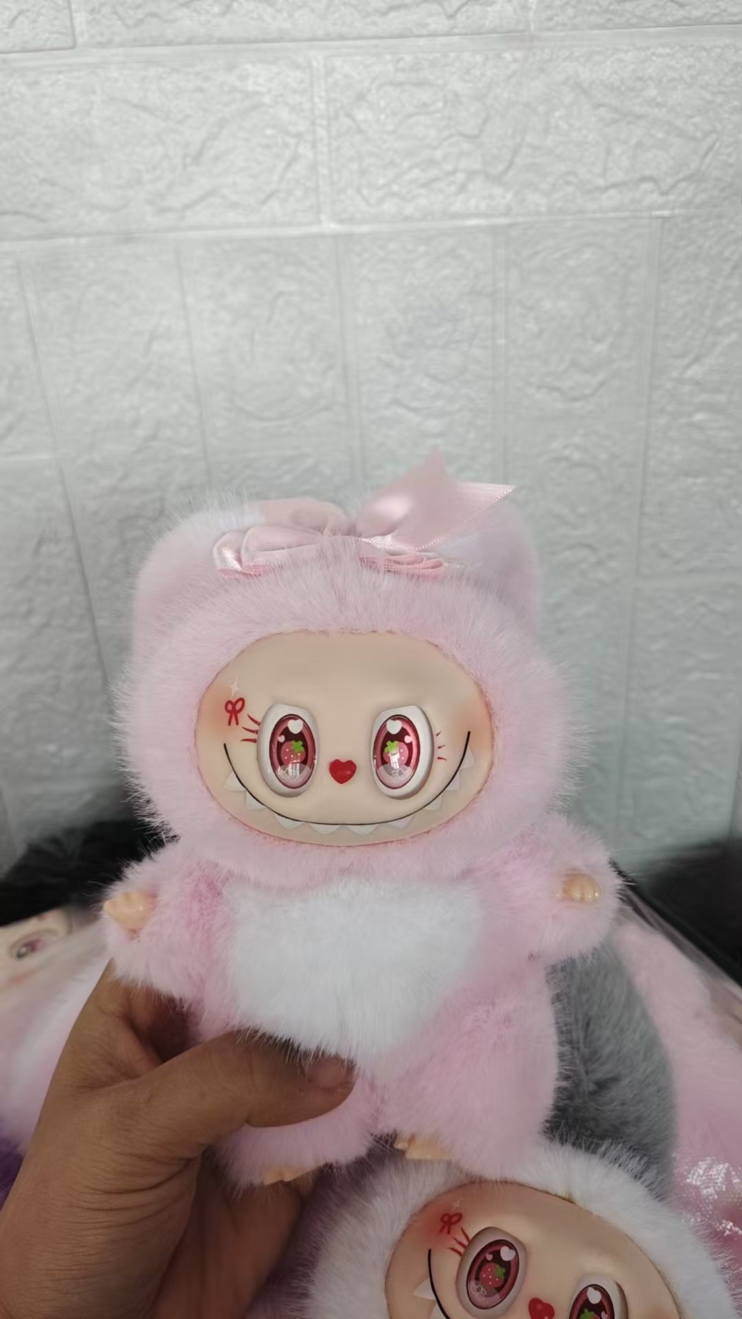 Labubu Bunny Doll Gen 6 Gen 3 Macaron Series, Surprise Blind Box Kiwi Color Version 6.0 QIAOWANTONG