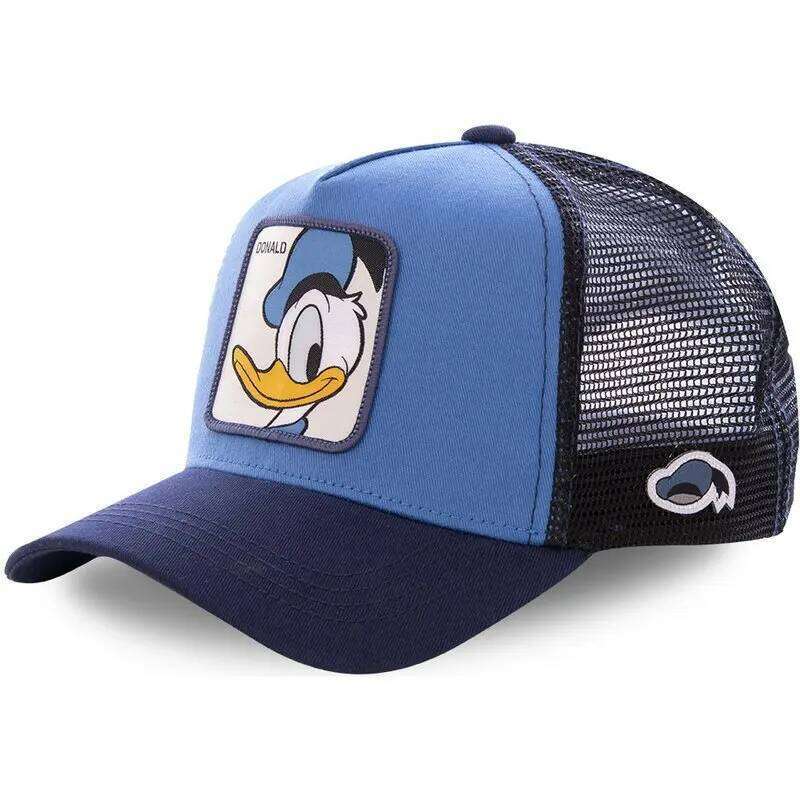 Disney Cartoon Disney Mickey Goofy Sun Protection Baseball Cap Kawaii Donald Duck Outdoor Visor Sports Adjustable Trucker Mesh Hat XJ260109