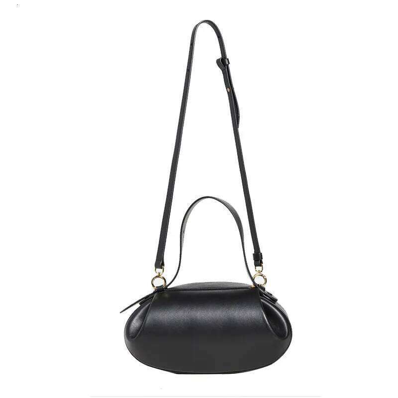 Niche popular 2025 crossbody casual versatile three-dimensional women's armpit small round French stick bag handbag XJ260109