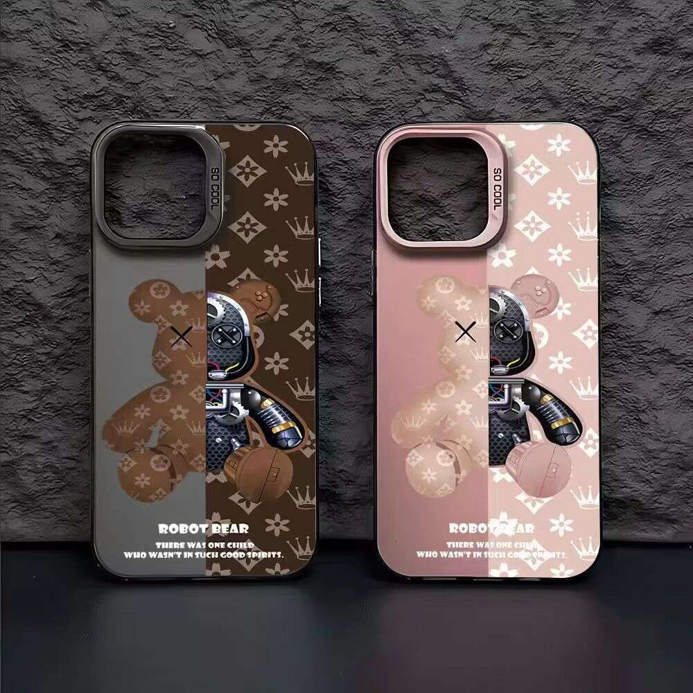 iPhone case Bear Compatible with Apple 17 Air Phone Case iPhone 16 New Model 15 Pro Trendy Brand 14 Premium 13 Cool