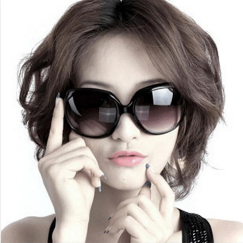 large frame oval shape Sunglasses Womens Classic Vintage Sun Glasses Ladies Driving Retro Eyewear UV400 Oculos De Sol 260108