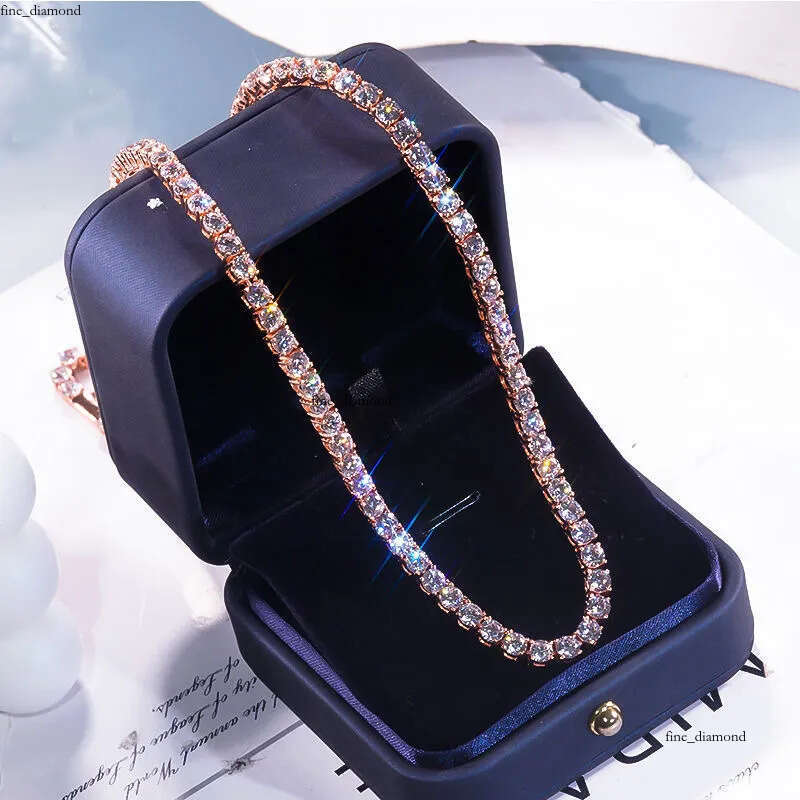 necklace jewelry VVS Moissanite jewlery designer for women men nature charms jewelery love gift chain tennis bracelet