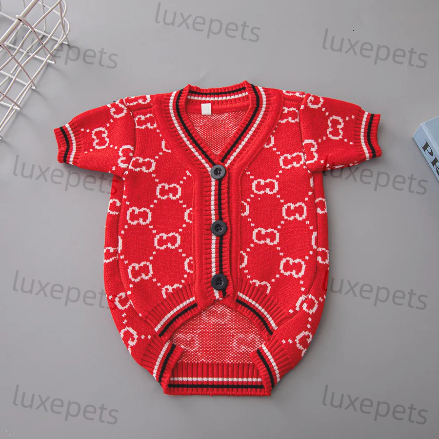 Outdoor Coats for Dog Designer Dog Clothes Pet Sweater Winter Warm Knitted Weather Pets cbca51
