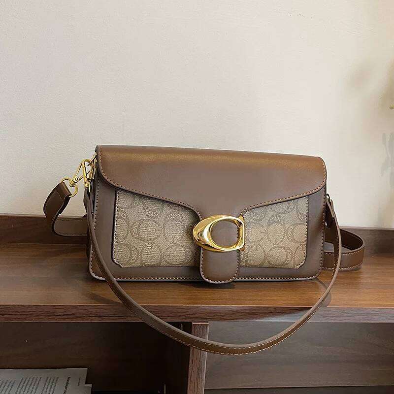 Retro Vintage Style Women Office Commute Underarm Purse Versatile Shoulder Crossbody Bag for Daily Life Special Events XJ260109