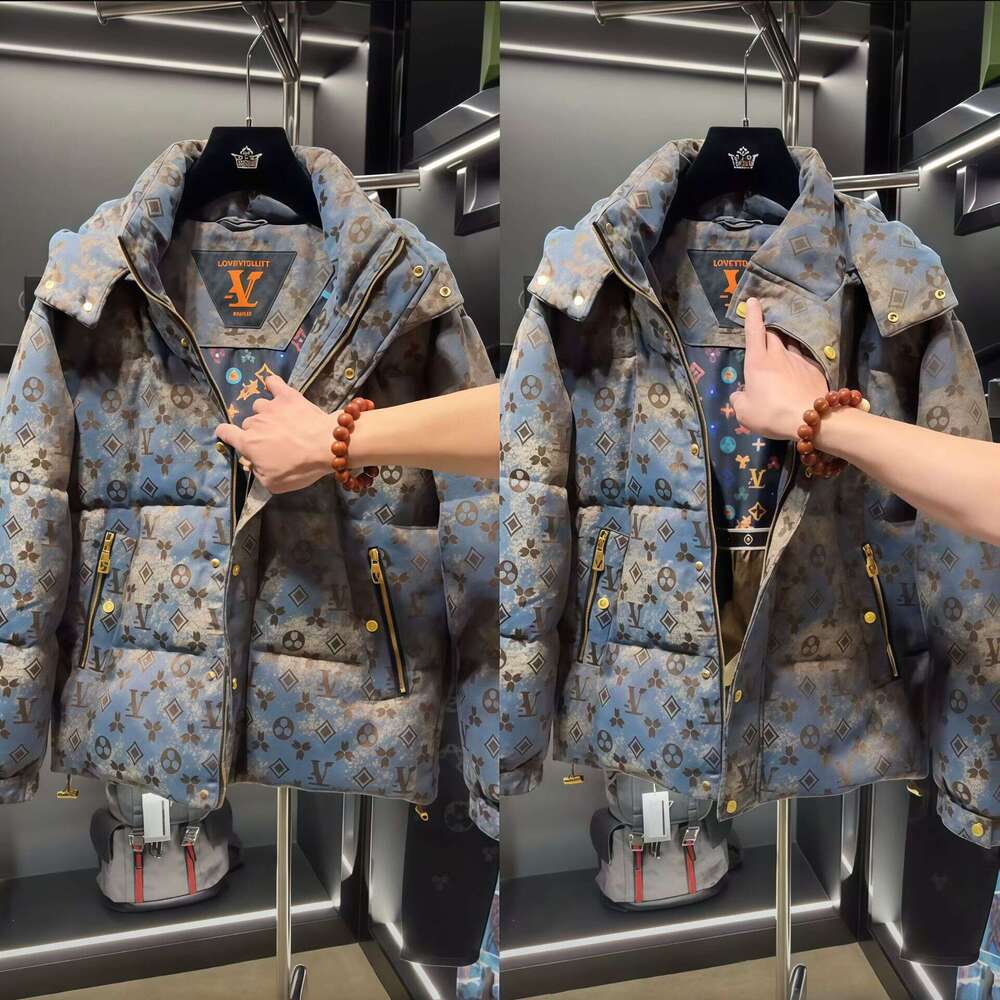 Autumn Winter New High-End Versatile Fashionable Warm Men's Fashion Cotton Jacket