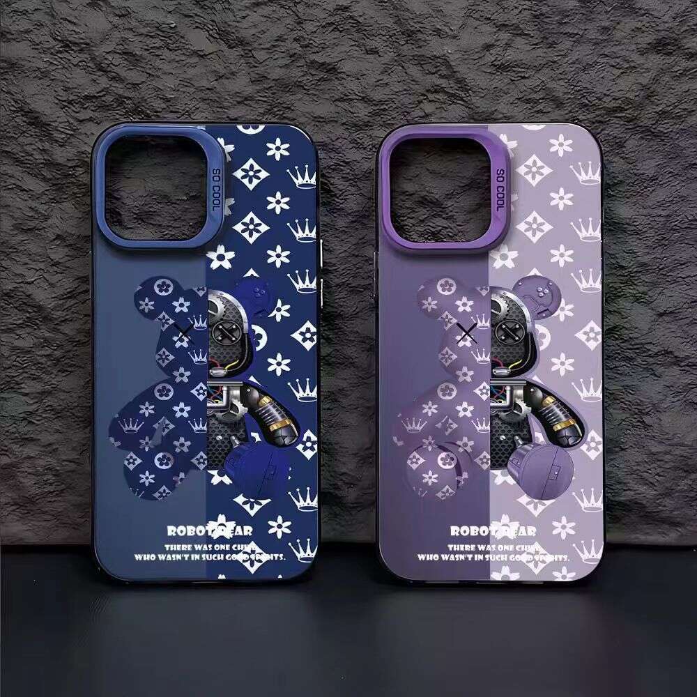 iPhone case Bear Compatible with Apple 17 Air Phone Case iPhone 16 New Model 15 Pro Trendy Brand 14 Premium 13 Cool