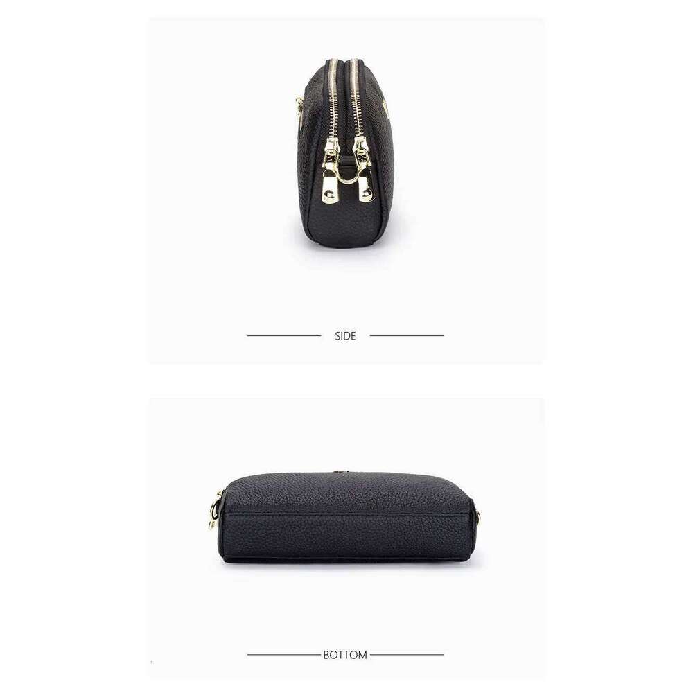 Drand design Women Shoulder Fashion Crossbody Bag for Cell phone bag Genuine ladies Clutch wallet Wrist purse XJ260109
