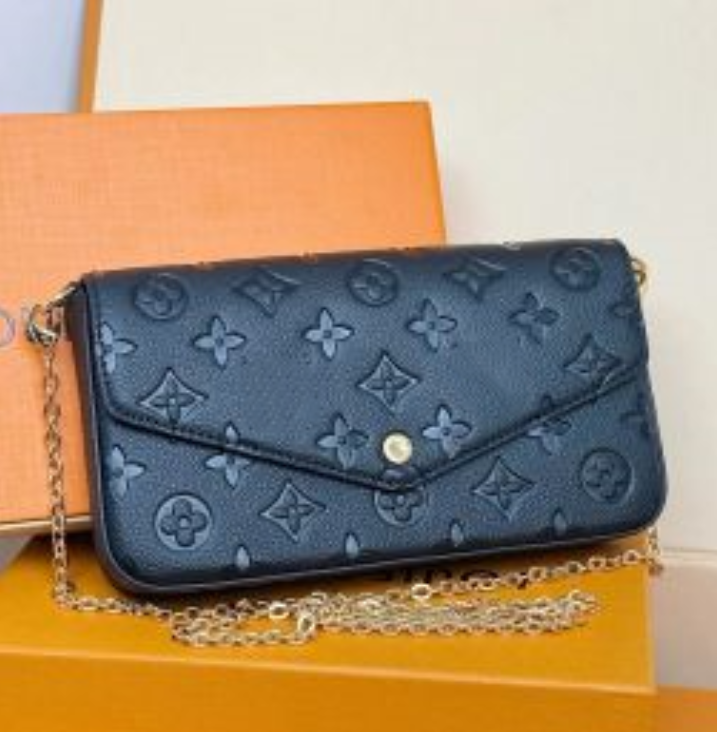 Luxury Designer Bag 3 Multi FELICIE POCHETTE Chain Bags Handbags Crossbody Purse Fashion Women Shoulder Bags louisities vittonn Bag Wallet louisvuittion backpack