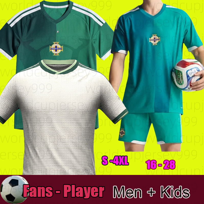 Northern Ireland jersey 2026 Home away soccer jerseys men kids football shirts green 26 home top