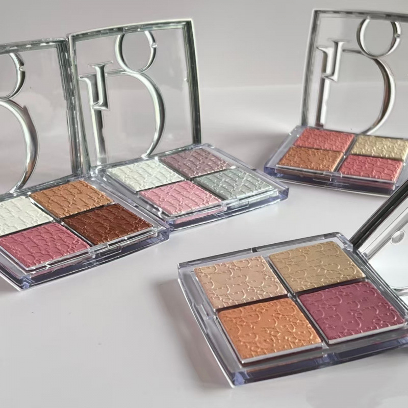 New Makeup Embossed Four-color Highlight Contour Matte Brightening Glitter Nose Shadow Eyeshadow Palette