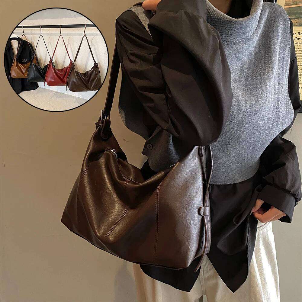 Popular Women's Handbag, New Retro Niche Design, Commuting Tote Bag, Versatile Single Shoulder Crossbody Bag XJ260109
