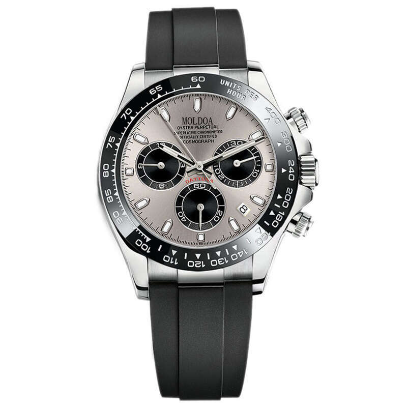 Fashionable hollow mechanical watch, calendar, waterproof quartz watch
