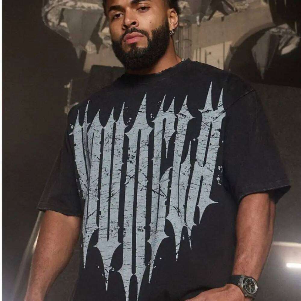 T Oversized Loose Men's Casual Sport T-Shirt Gym Bodybuilding Fitness Short Sleeve Shirt Summer Mesh cotton Breathable Clothing X260109