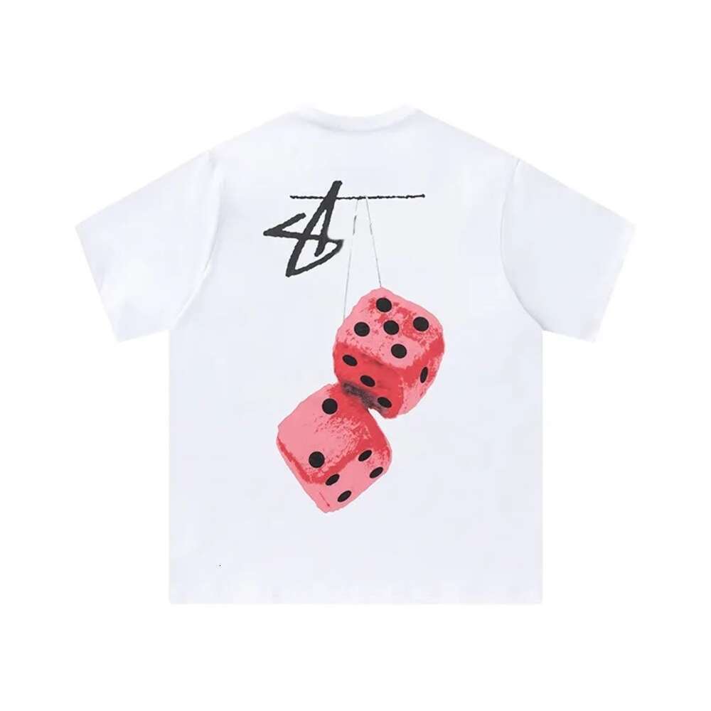 Stussysshirt Designer Mens Classic Trendy Graphic Sweatershirt Brand Stussylys Short Sleeve Y2k Graffiti Crewneck T-Shirt For Mens And Womens Pure Cotton Tops 647