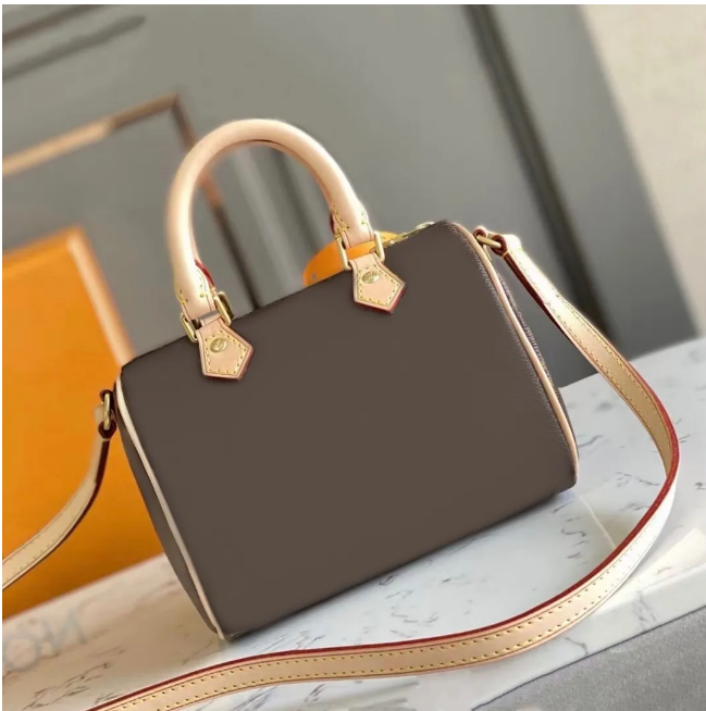 10a Designer Nano Speedyss 16 20 25 30 Handbag Women Shoulder Bag Luxury Brand Mini Purse Leather Messenger Crossbody Tote Wallet