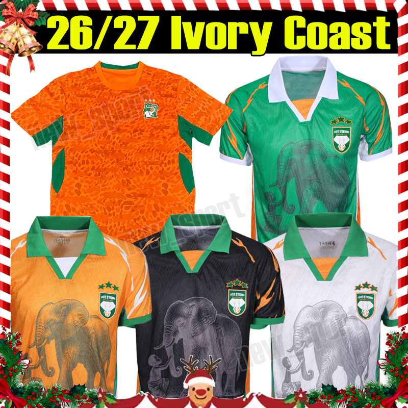 2026/27 Ivory Coast Soccer Jerseys National team Special DIAKITE ADINGRA HALLER GUESSAND DIOMANDE AMAD PEPE KESSIE SANGARE AGBADOU Men Kids Kit Football Shirts