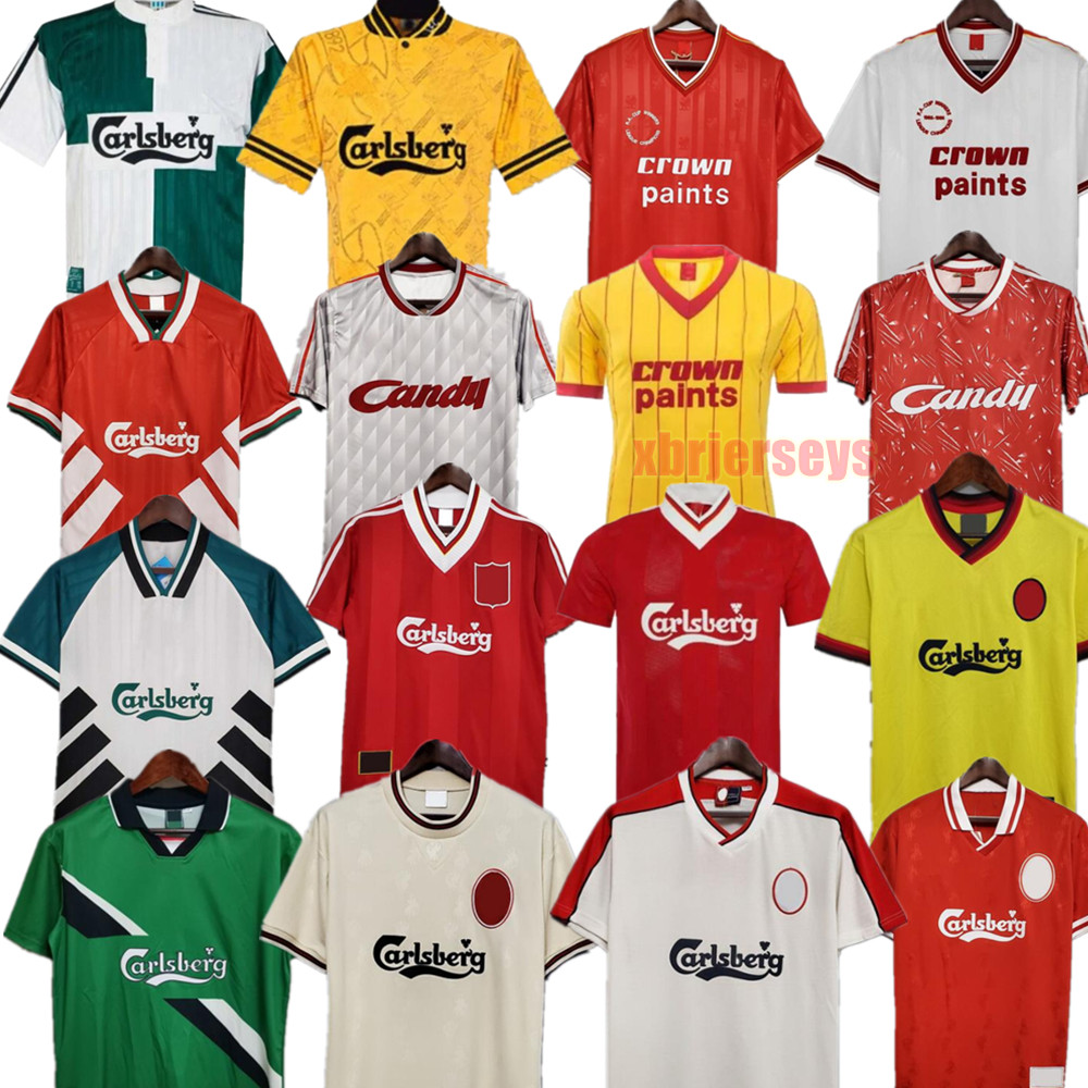 Liverpool Retro Soccer Jersey Gerrard 1982 FOWLER DALGLISH Football Shirts TORRES 1989 Maillot 06 07 Barnes 08 09 Rush 97 95 96 93 McMANAMAN 85 2010 2011 Alonso finals