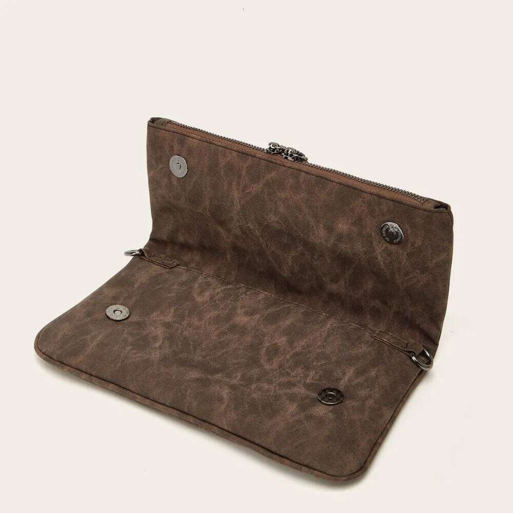 New Trendy Handbag for Women Retro Single Shoulder Crossbody Chain High-end and Niche Design Underarm Bag XJ260109